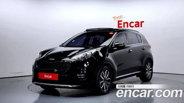 Kia Sportage 4th Generation 2018 Черный из Кореи