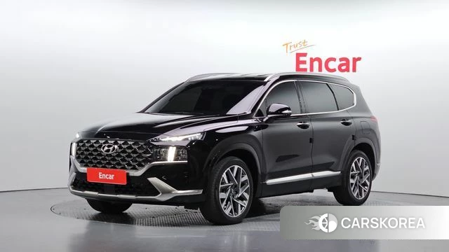 Hyundai The New Santa Fe 2022 Черный из Кореи