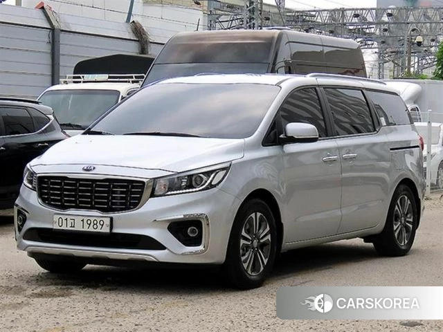 Kia The New Carnival 2019 Серебряный из Кореи
