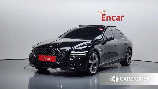Genesis G80 (RG3) 2021 Черный из Кореи
