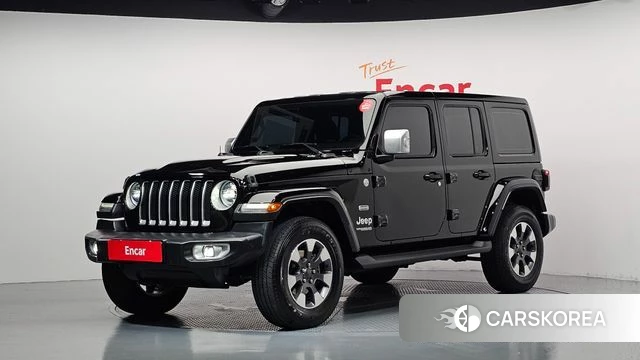 Jeep Wrangler (JL) 2021 Черный из Кореи
