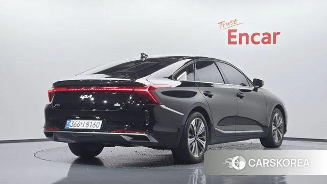 Kia K8 Hybrid 2023 Черный из Кореи