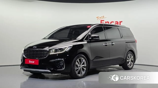 Kia The New Carnival 2019 Черный из Кореи