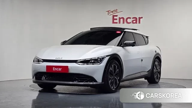 Kia EV6 2023 Белый из Кореи