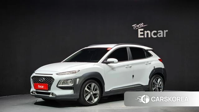 Hyundai Kona 2019 Белый из Кореи