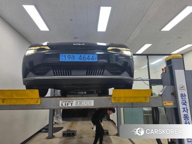 Kia EV6 2022 Синий из Кореи