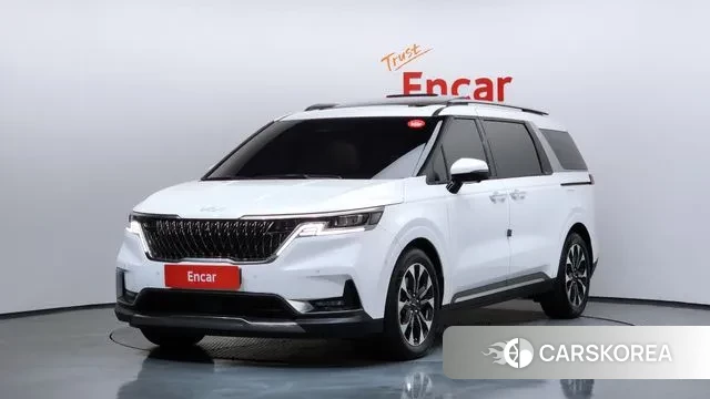 Kia Carnival 4th generation 2023 Белый из Кореи