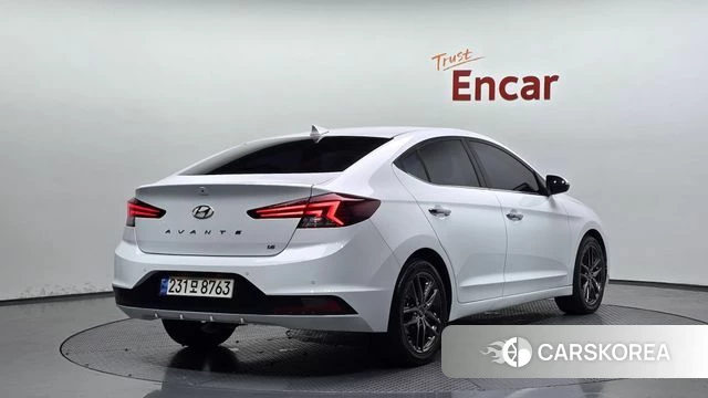 Hyundai The New Avante AD 2019 Белый из Кореи
