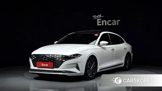 Hyundai The New Grandeur IG Hybrid 2020 Белый из Кореи
