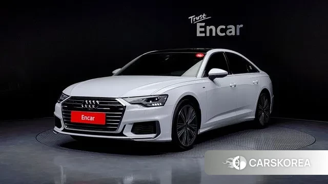 Audi A6 (C8) 2022 Белый из Кореи