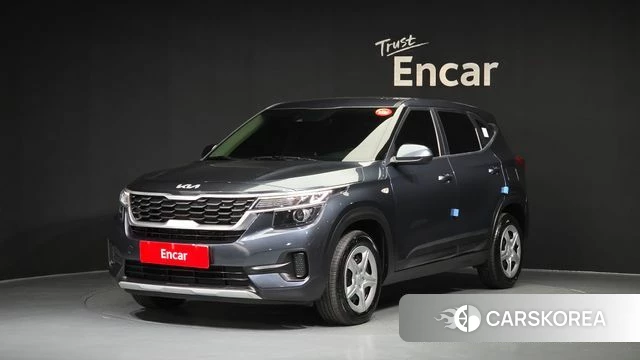 Kia Seltos 2022 Серый из Кореи