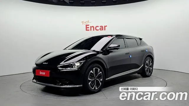 Kia EV6 2022 Черный из Кореи