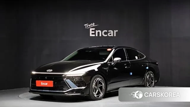 Hyundai Sonata D Edge Hybrid (DN8) 2023 Черный из Кореи