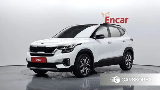 Kia Seltos 2021 Белый из Кореи