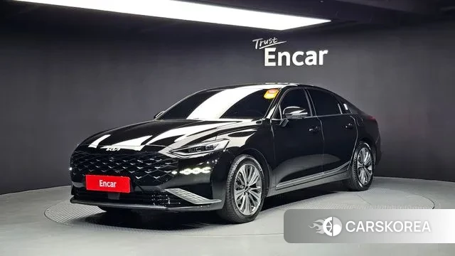 Kia K8 Hybrid 2023 Черный из Кореи