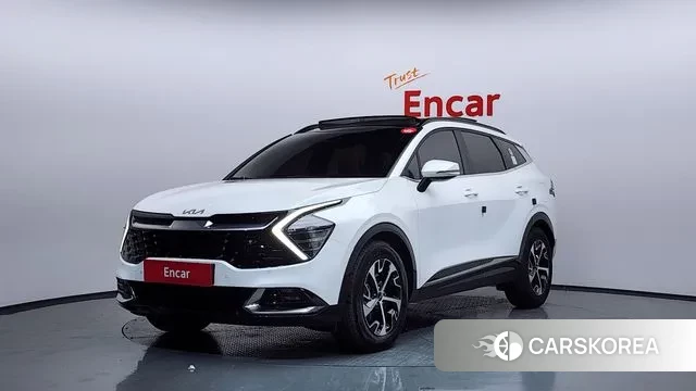 Kia Sportage 5th Generation Hybrid 2021 Белый из Кореи