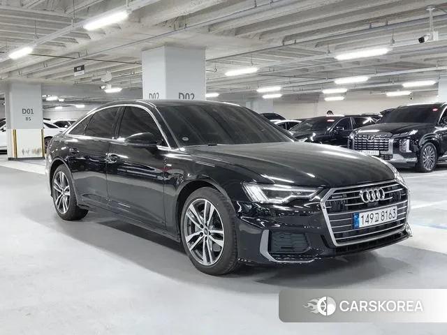 Audi A6 (C8) 2022 Черный из Кореи