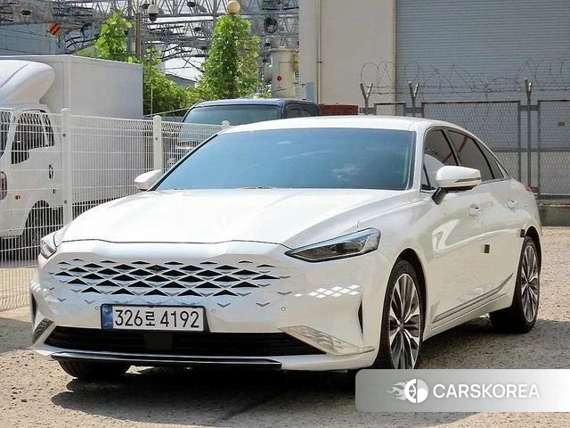 Kia K8 2021 Белый из Кореи