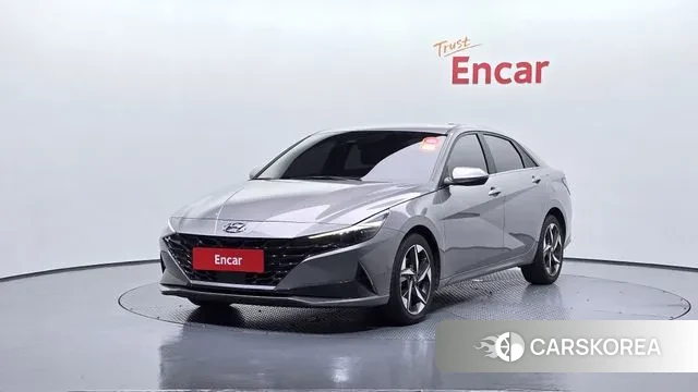 Hyundai Avante (CN7) 2023 Серебряный из Кореи