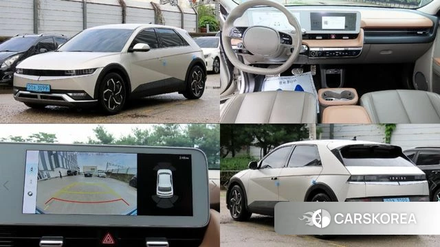 Hyundai Ionic 5 2021 Серебряный из Кореи