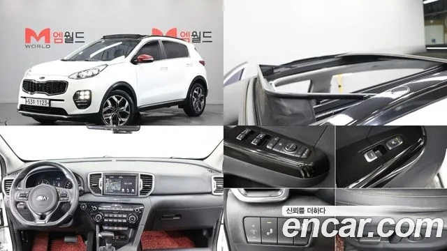 Kia Sportage 4th Generation 2018 Белый из Кореи