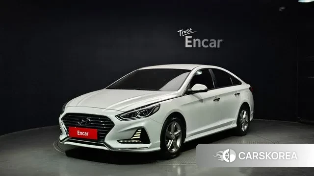 Hyundai Sonata New Rise 2018 Белый из Кореи