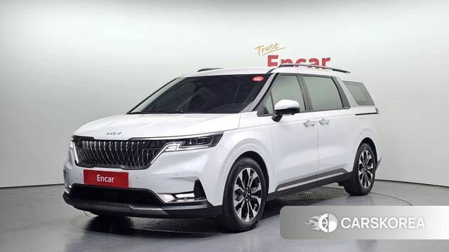 Kia Carnival 4th generation 2023 Белый из Кореи
