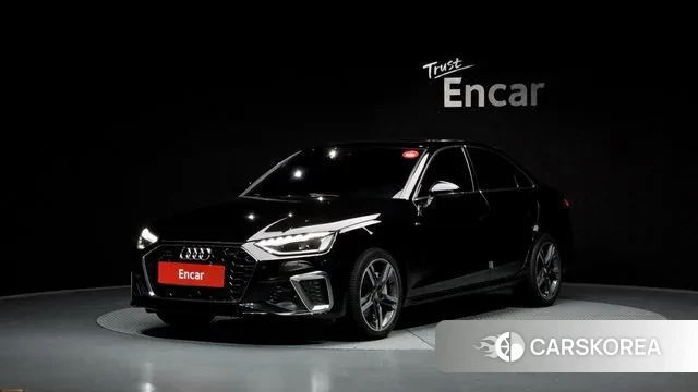 Audi A4 (B9) 2021 Черный из Кореи