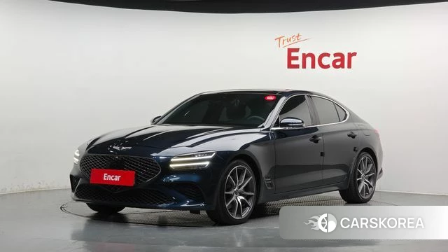 Genesis The New G70 2021 Темно-зеленый из Кореи