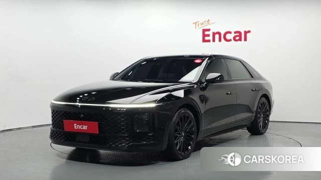 Hyundai Grandeur Hybrid (GN7) 2023 Черный из Кореи