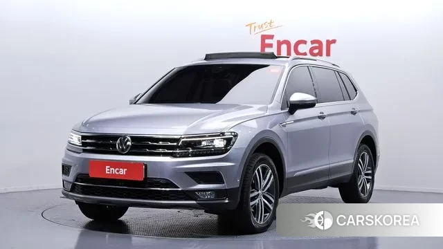 Volkswagen Tiguan Allspace 2020 Серый из Кореи