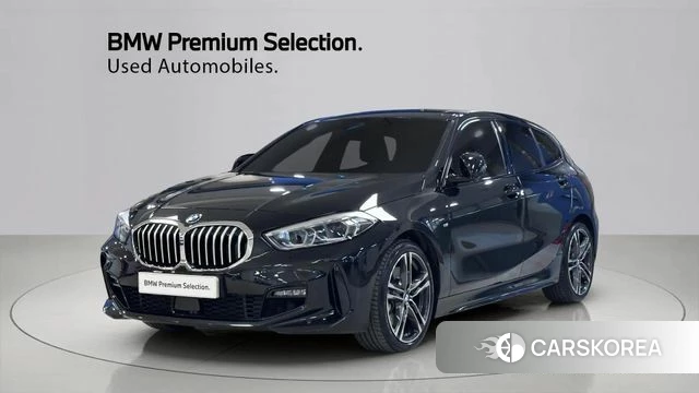 BMW 1 Series (F40) 2023 Черный из Кореи