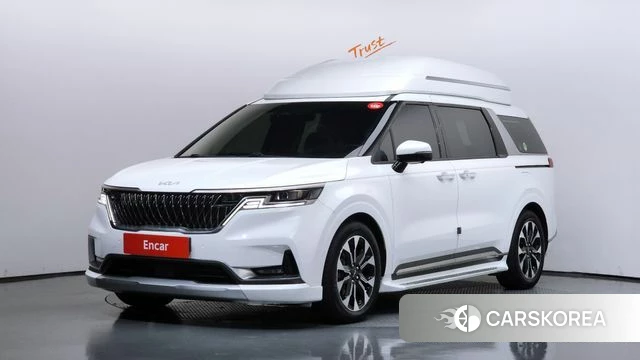 Kia Carnival 4th generation 2022 Белый из Кореи
