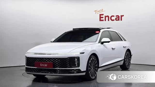 Hyundai Grandeur Hybrid (GN7) 2024 Белый из Кореи