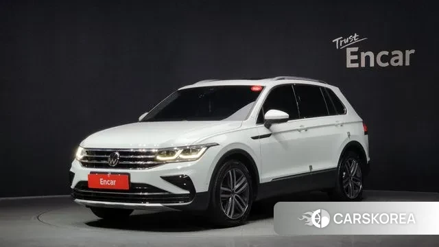 Volkswagen Tiguan second Generation 2024 Белый из Кореи