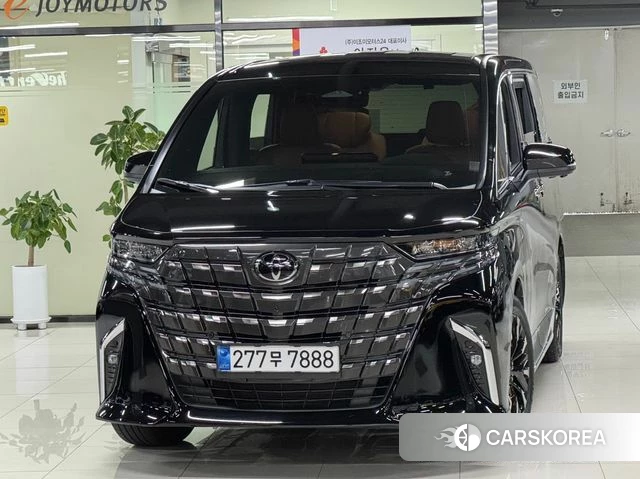 Toyota Alphard 4th Generation 2024 Черный из Кореи