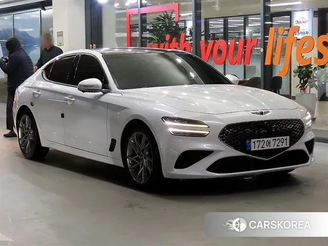 Genesis The New G70 2022 Белый из Кореи
