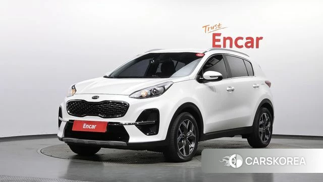 Kia Sportage The Bold 2018 Белый из Кореи