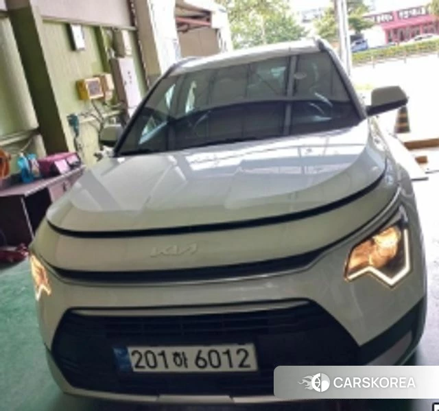 Kia Di Ol Nu Niro 2025 Белый из Кореи