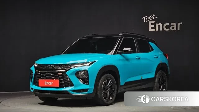 Chevrolet (GM Daewoo) Trailblazer 2020 Небесно-голубой из Кореи