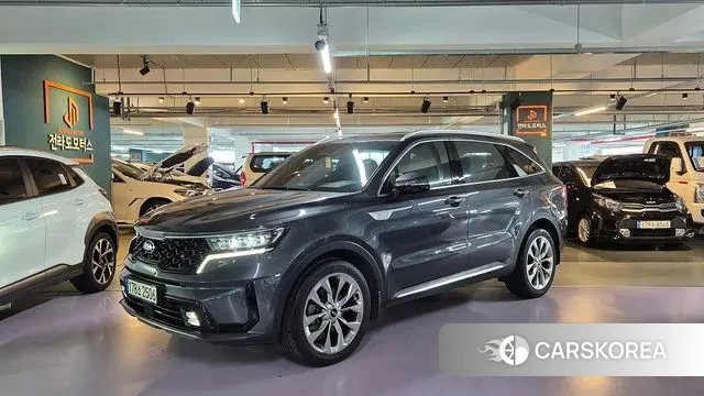 Kia Sorento 4th Generation 2021 Серый из Кореи