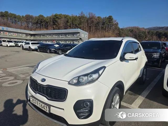 Kia Sportage 4th Generation 2018 Белый из Кореи