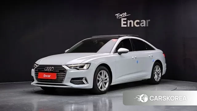 Audi A6 (C8) 2023 Белый из Кореи