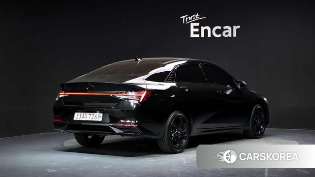 Hyundai Avante (CN7) 2020 Черный из Кореи