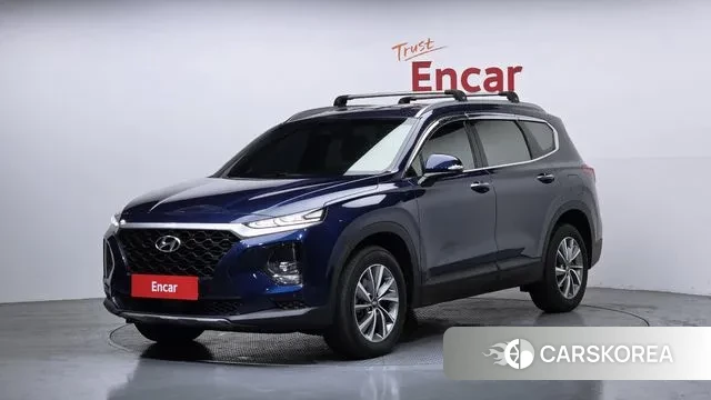 Hyundai Santa Fe TM 2018 Синий из Кореи
