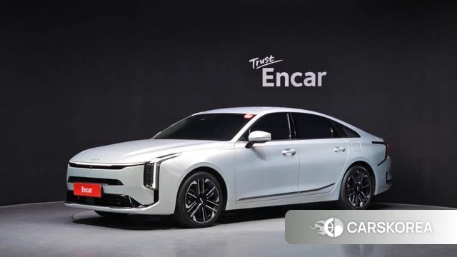 Kia The New K8 Hybrid 2025 Серебристо-серый из Кореи