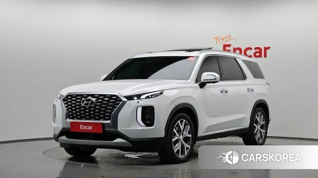 Hyundai Palisade 2021 Белый из Кореи