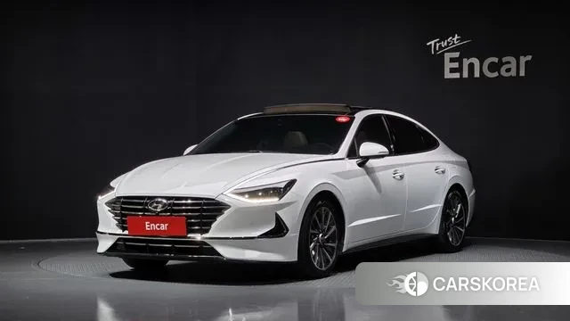 Hyundai Sonata (DN8) 2022 Белый из Кореи