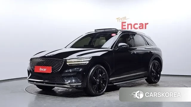 Genesis GV70 2022 Черный из Кореи