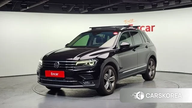 Volkswagen Tiguan second Generation 2018 Черный из Кореи